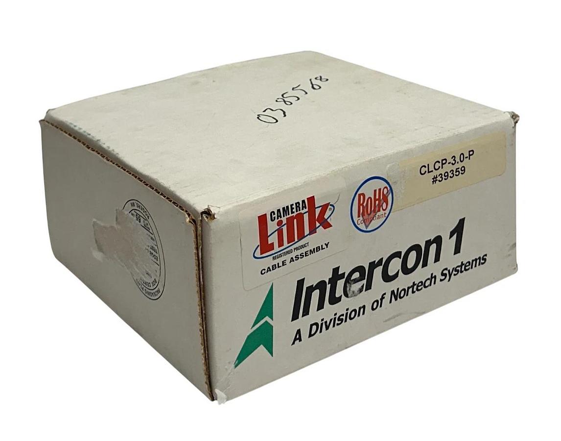 Used INTERCON 1 NORTECH CLCP-3.0-P / CLCP30P OEM LINK CABLE ASSEMBLY 10FT NSFS