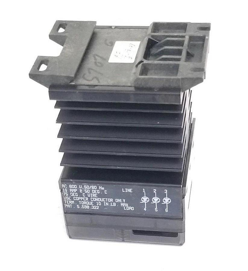 Used WATLOW DB3C-1560-C0S0 POWER SUPPLY 600VAC, 50/60Hz, DB3C1560C0S0
