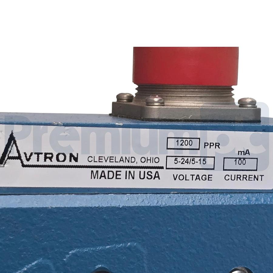 Used Avtron AV485-NXS8Z8ZL000 SMARTach II Incremental Encoder 1200PPR 5-24VDC NEW