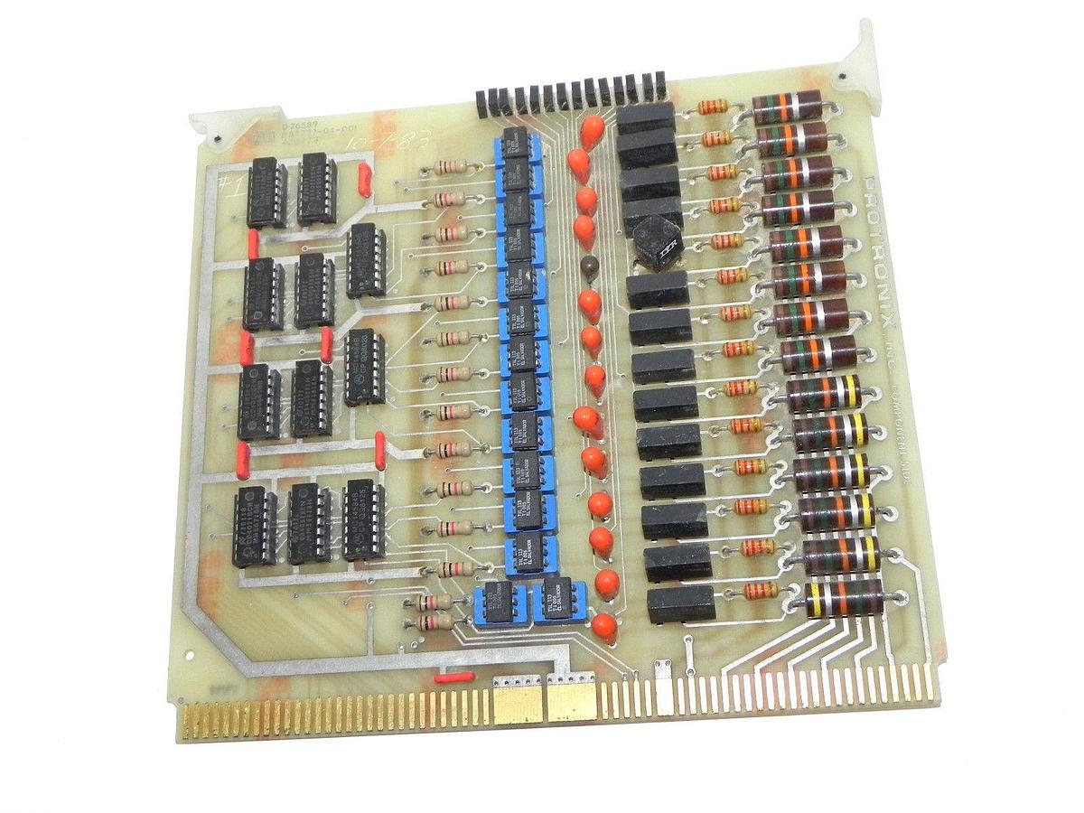 Used PROTRONIX D76589 BOARD P87722-04-001, 400473