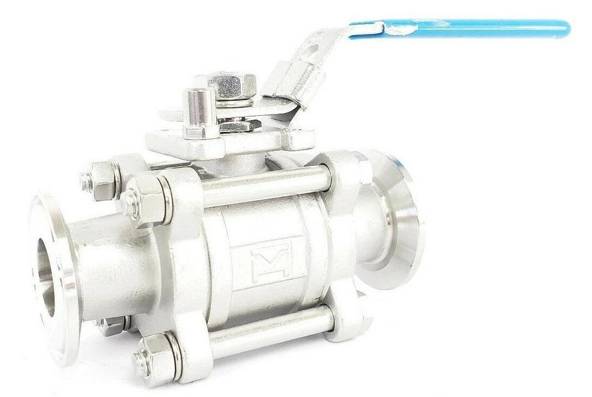 Used JENSEN 1-CF8M 1000 WOG 1" BALL VALVE 3B03187