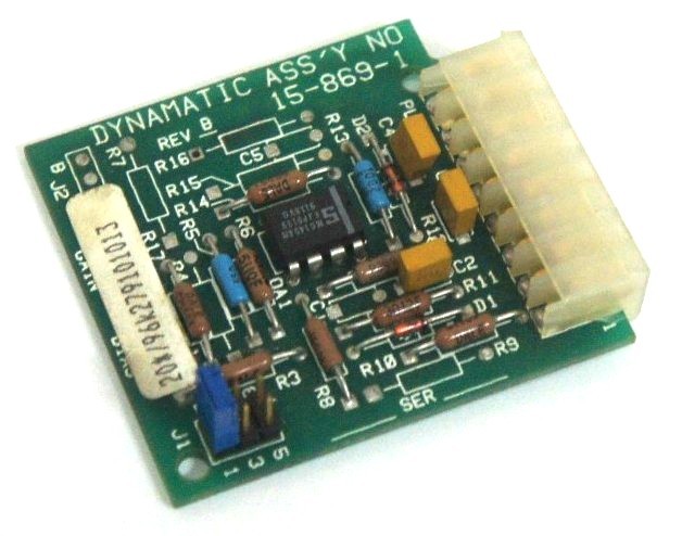 Used EATON CUTLER-HAMMER 15-869-1 DYNAMATIC ASSEMBLY BOARD, REV B, 70-280-1