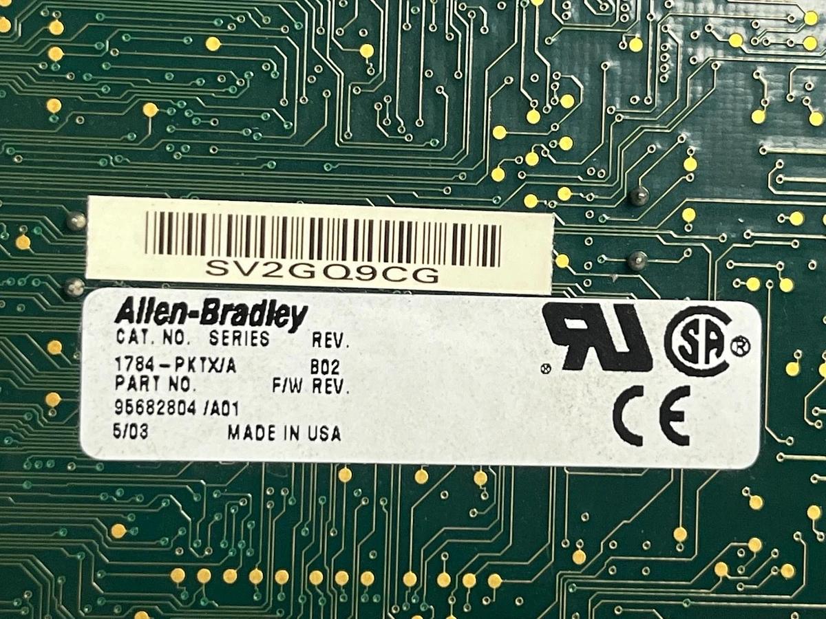 Allen-Bradley 1784-PKTX/A Ser. B02 PCI DH+ DH-485 Remote I/O Communication Card
