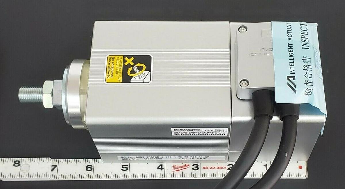 Used NEW IAI CORP. RCS2-SRA7BD-I-150-4-70-T2-R08-A1-SP ROBO CYLINDER CB-X3-PA080