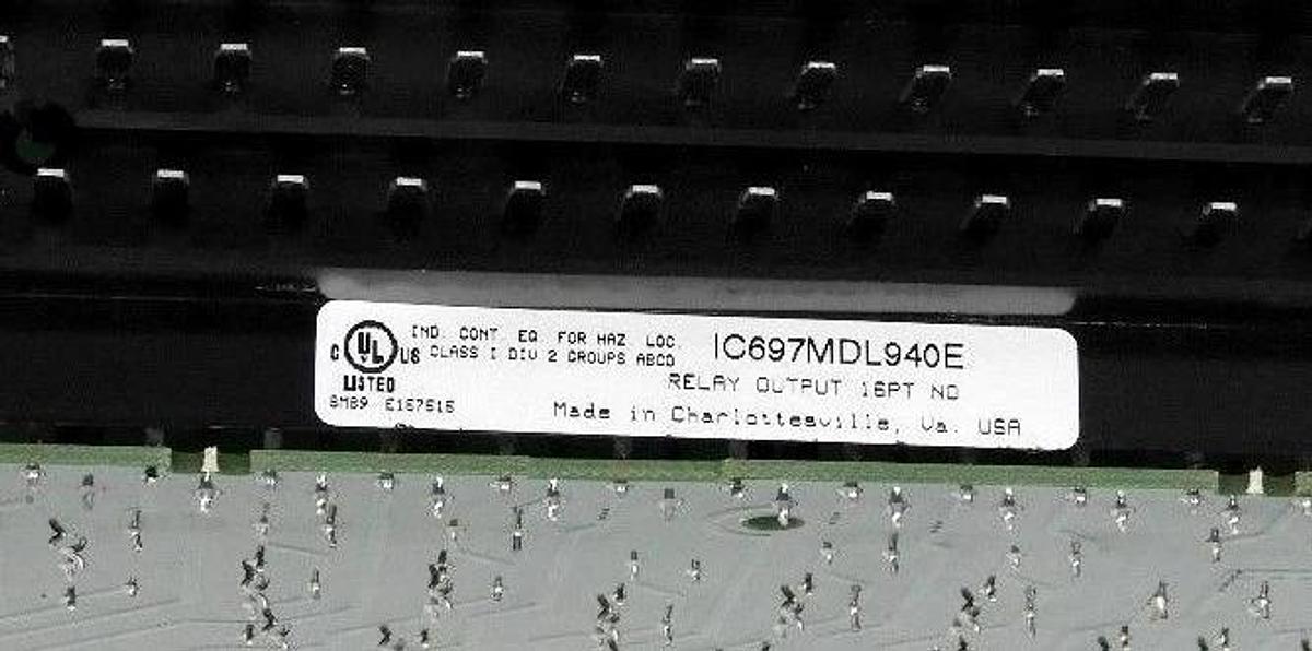 Used GE FANUC IC697MDL940E OUTPUT MODULE