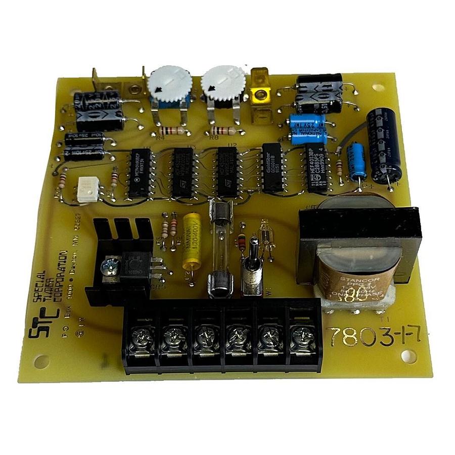 Used NEW SPECIAL TIMER CORPORATION 7803-1-7 / 7803-5-7 TIMER BOARD 7803 780317 780357