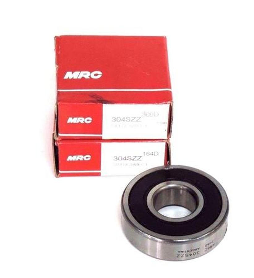 Used LOT OF 2 NIB MCR 304SZZ SINGLE ROW BALL BEARINGS 20 MM X 52 MM X 15 MM