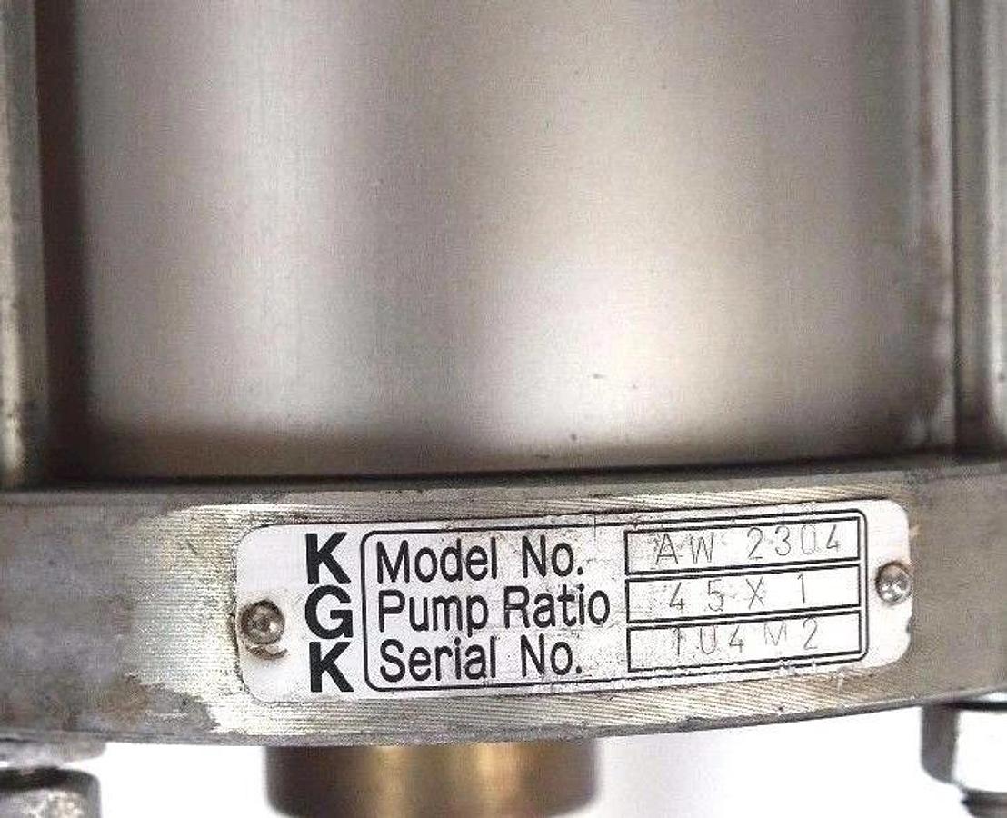 Used KGK AW-2304 PUMP RATION 45X1 104M2 AW02304