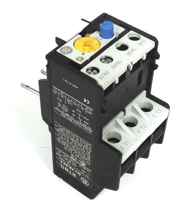 Used GENERAL ELECTRIC RTN1L OVERLOAD RELAY 4.0-6.3A