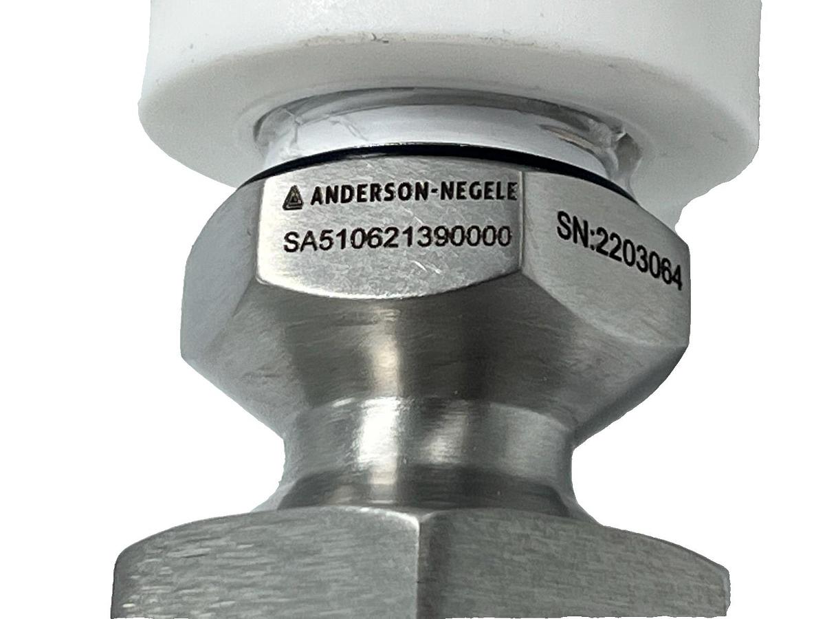 Used Anderson SA510621390000 Sanitary RTD Temp. Sensor 100 Ohm 9.13" Projectile Well