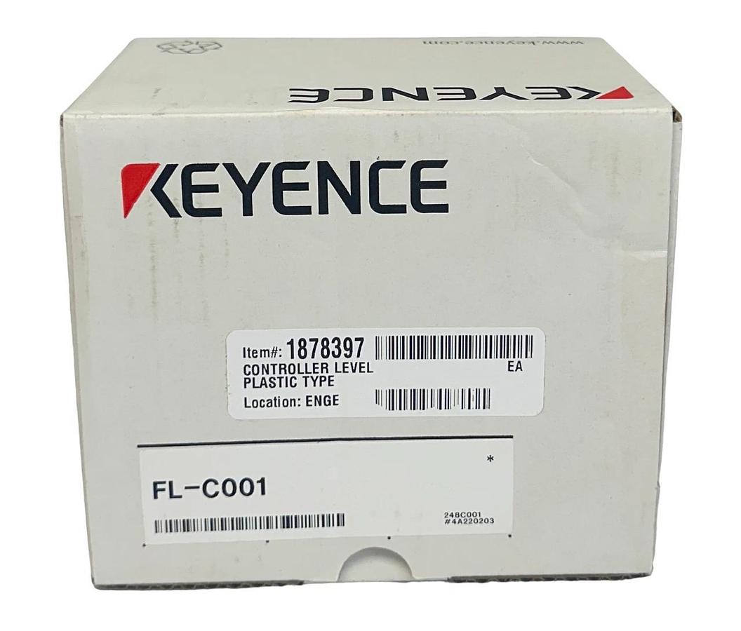 Used KEYENCE FL-C001 / FLC001 PULSE LEVEL SENSOR IO-Link 10-30V 300mA USNP