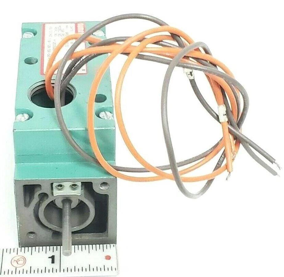 Used NUMATICS A12SS500F000030 SOLENOID VALVE BODY 150 PSIG-AIR 110-120V