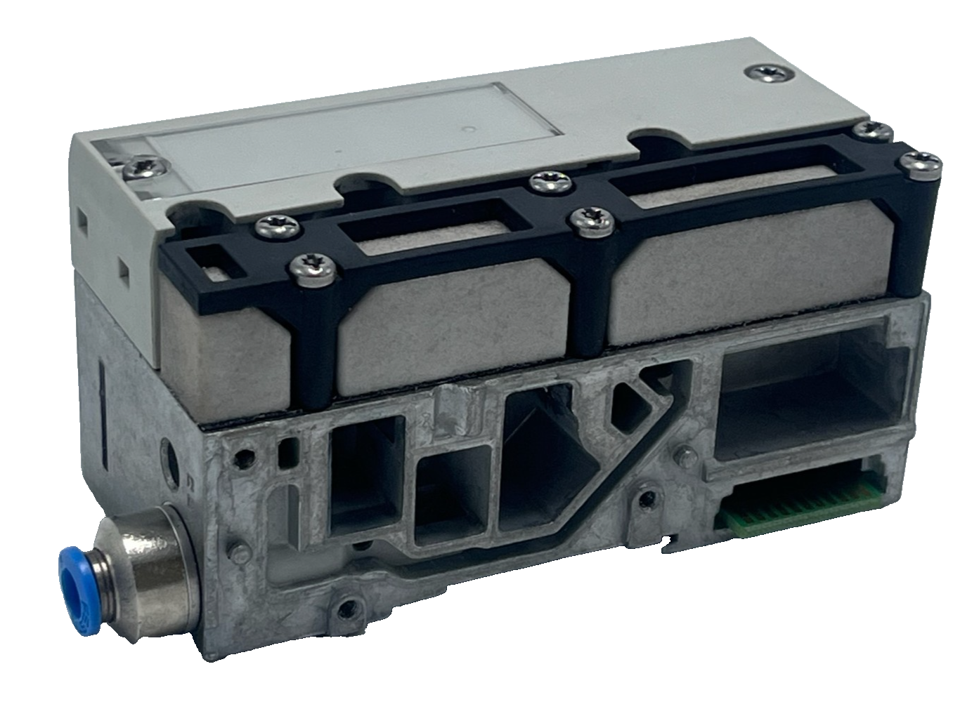 Used Festo VMPA1-FB-EPLM-GU End Plate 552288 REV 04 for MPA Valve Terminal Manifold