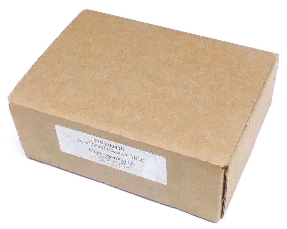 Used NIB TSI 800420 TRANSFORMER AND 800414 CABLE 25'