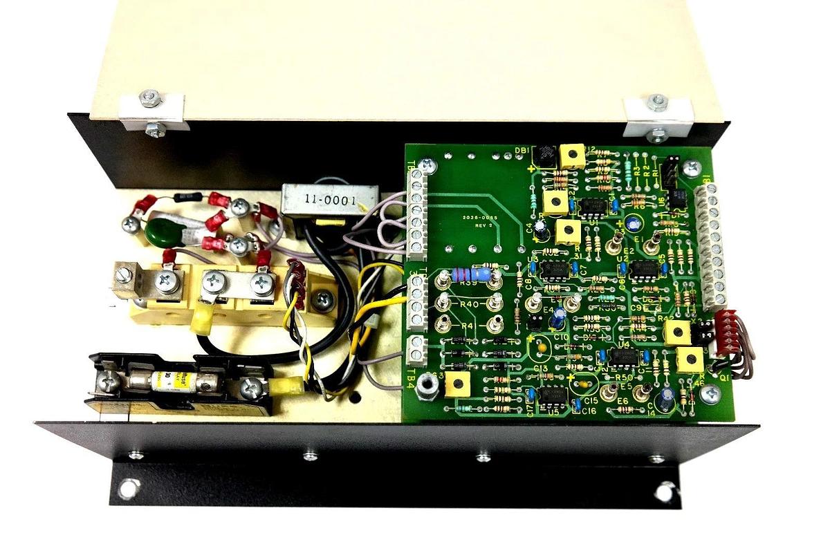 Used POWERCON ELECTRONICS 1P1-4820-E QA REV. 0 S/O: 5318 CONTROLLER 1P14820E