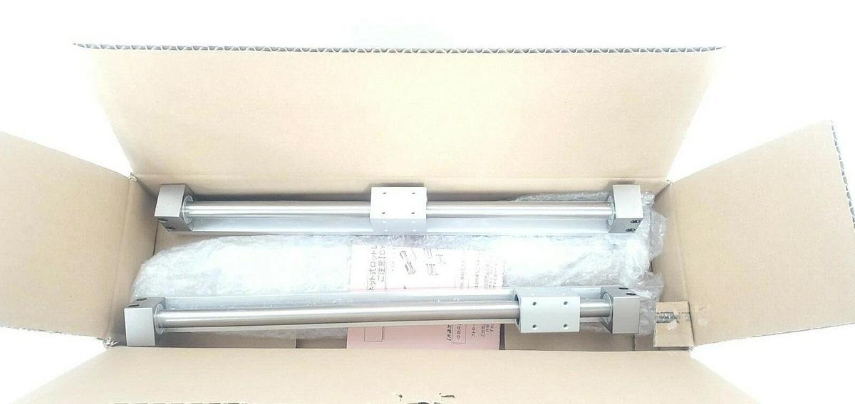 Used NIB SMC CY3RG10-250 MAGNET COUPLED RODLESS CYLINDER CY3RG10250 (QTY:2)