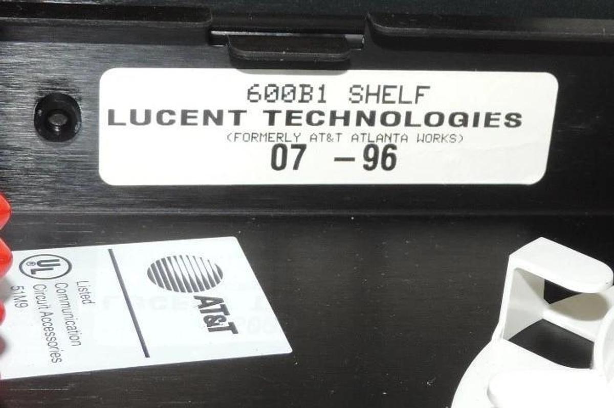 Used NEW AT&T 600B ONE UNIT HIGH FRAME MOUNTED PULL OUT SHELF KIT 600B1
