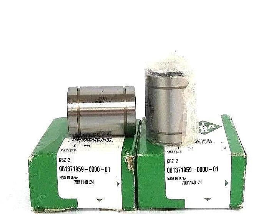 Used LOT OF 2 NIB INA KBZ12 LINEAR BALL BUSHINGS 3/4X1-1/4X1-5/8IN