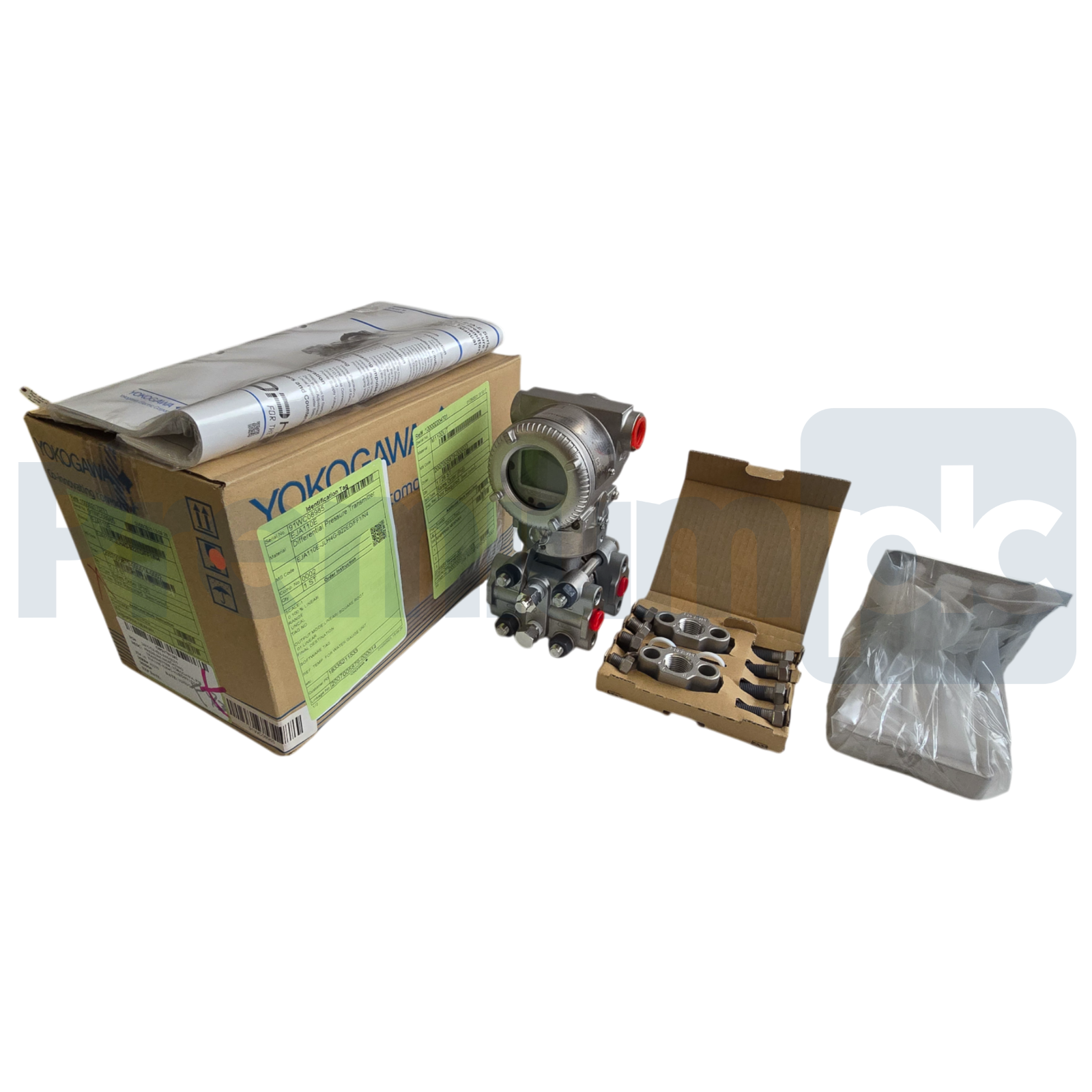 Used YOKOGAWA EJA110E S2 DIFFERENTIAL PRESSURE TRANSMITTER EJA110E-JLH4G-922ED/FF1/N4