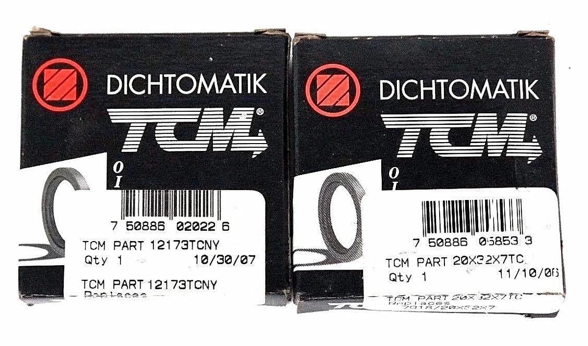 NIB TCM OIL SEAL 12173TCNY, 20X32X7TC