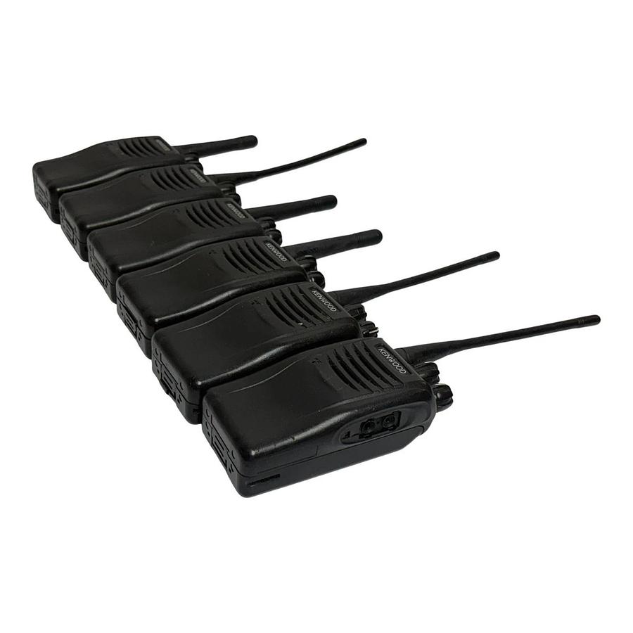 Used Kenwood TK-3360-K UHF Two Way Radio Transceivers - Lot of 6