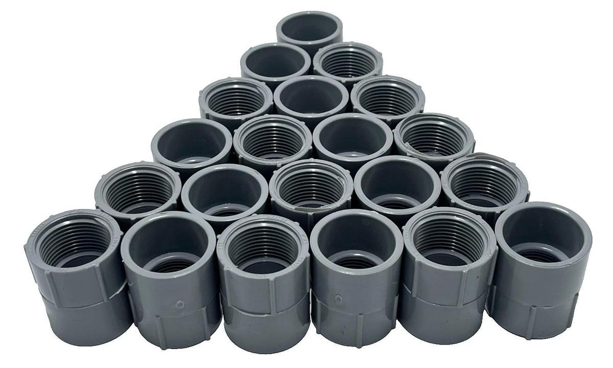 LOT OF 21 Carlon E942F 1" PVC Female Adapter Schedule 40/80 Conduit Fitting NSNP