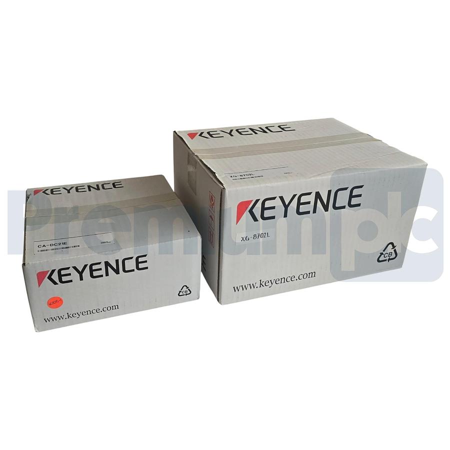 KEYENCE XG-8702L MULTI-CAMERA IMAGING SYSTEM/LINE SCAN CONTROLLER w/CA-DC21E F/S