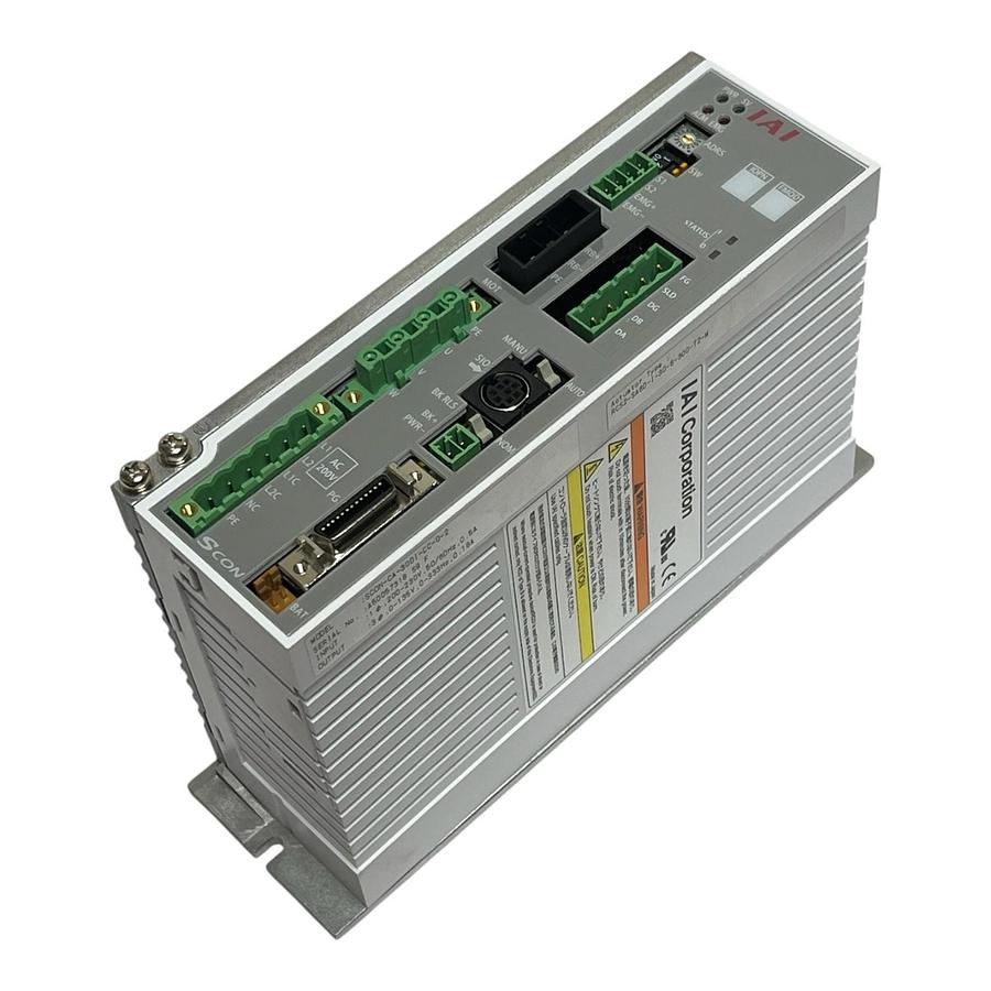 Used IAI RCS2-SA6D-I-30-6-300 Linear Actuator & SCON-CA-30DI-CC-0-2 Controller Kit