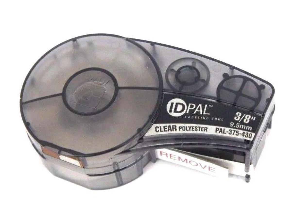 Used NIB BRADY PAL-375-430 CLEAR POLYESTER LABEL CARTRIDGE 3/8", 9.5MM, B430