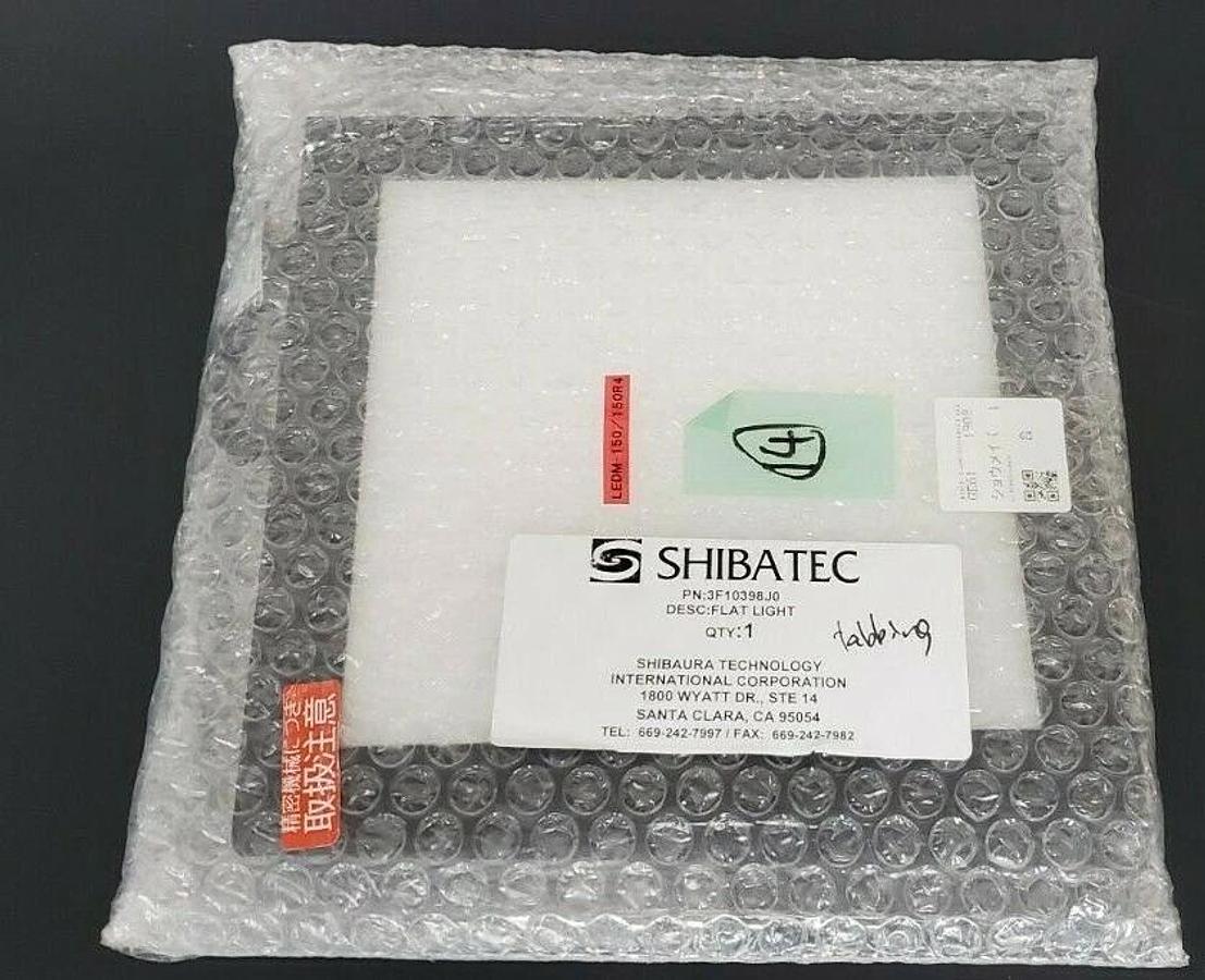 Used NEW CORRECT / SHIBATEC 3F10398J0 FLAT LIGHT LEDM-150/150R4