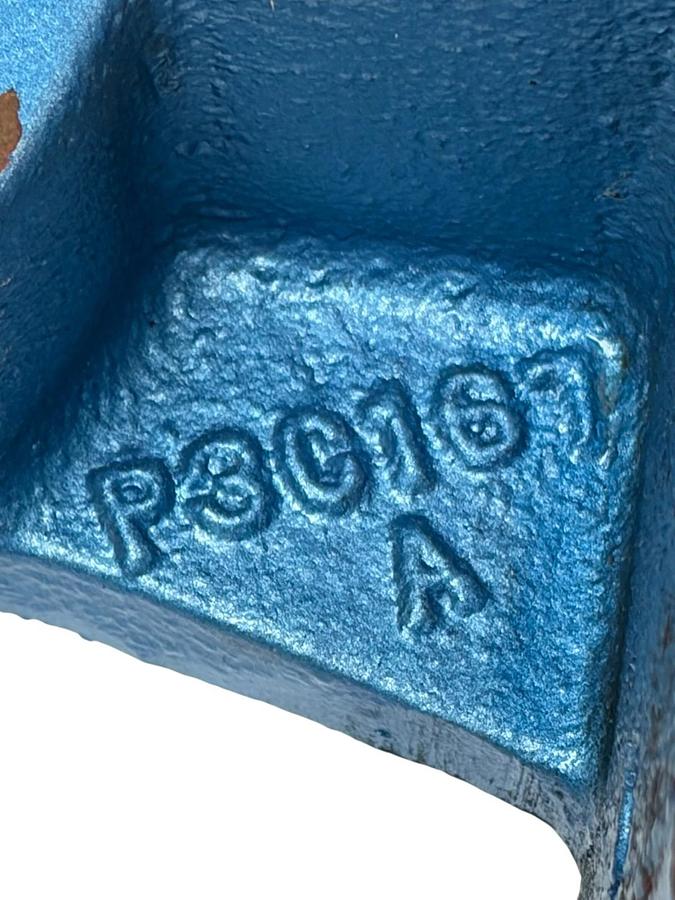 Used Vintage Heavy-Duty Cast Iron Split Pillow Block Bearing Housings P30167 A - Pair