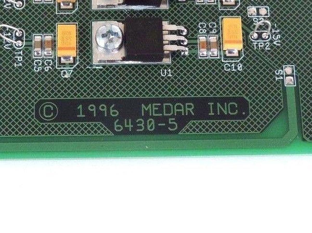 Used REPAIRED MEDAR 900-6434-5M1 INTEGRATED PROCESSOR BOARD 6430-5 90064345M1