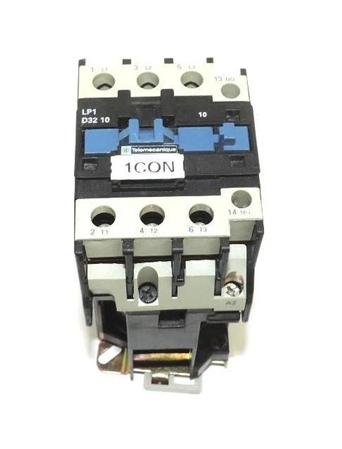 Used TELEMECANIQUE LP1D3210BD CONTACTOR LP1-D3210-BD