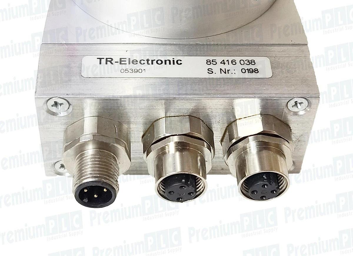 Used TR ELECTRONIC FXV70M-00003 ENCODER 11-27 VDC TYPE: FXV70M 85-416-038