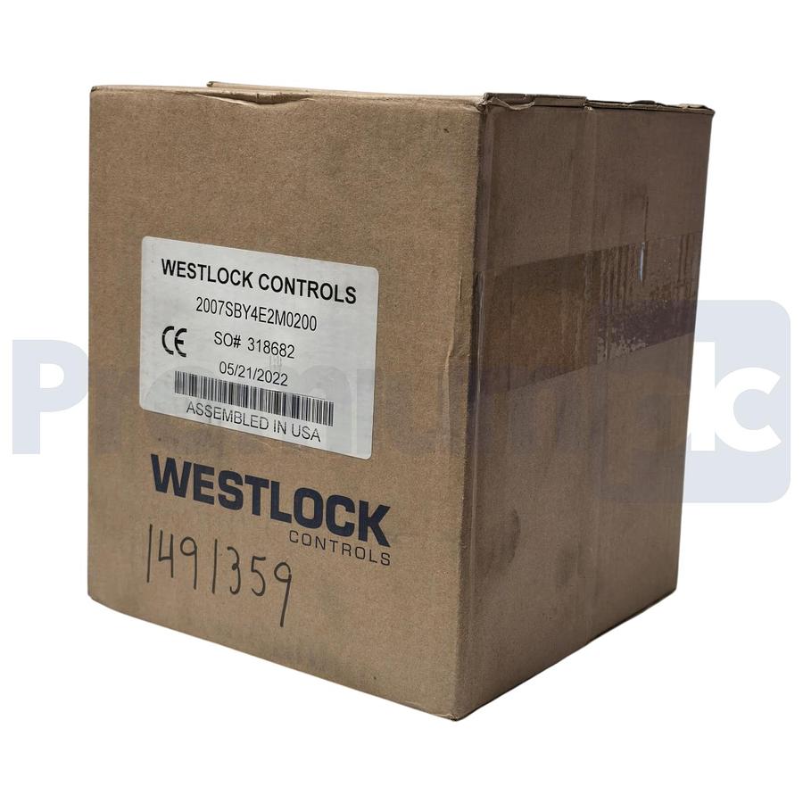 Used Westlock AccuTrak 2007 | 2007SBY4E2M0200 Valve Position Monitor Switch Box NEW