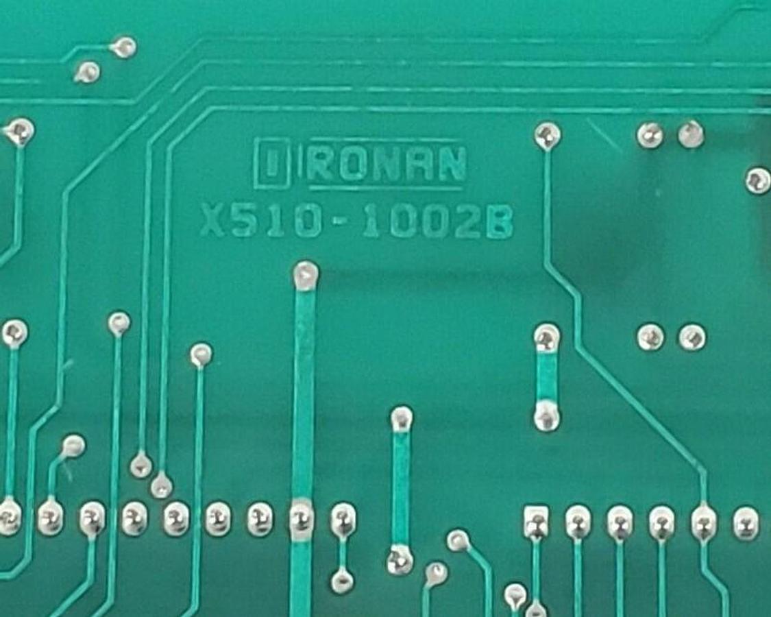 Used RONAN X510-201 R1 CIRCUIT BOARD X510-1002B