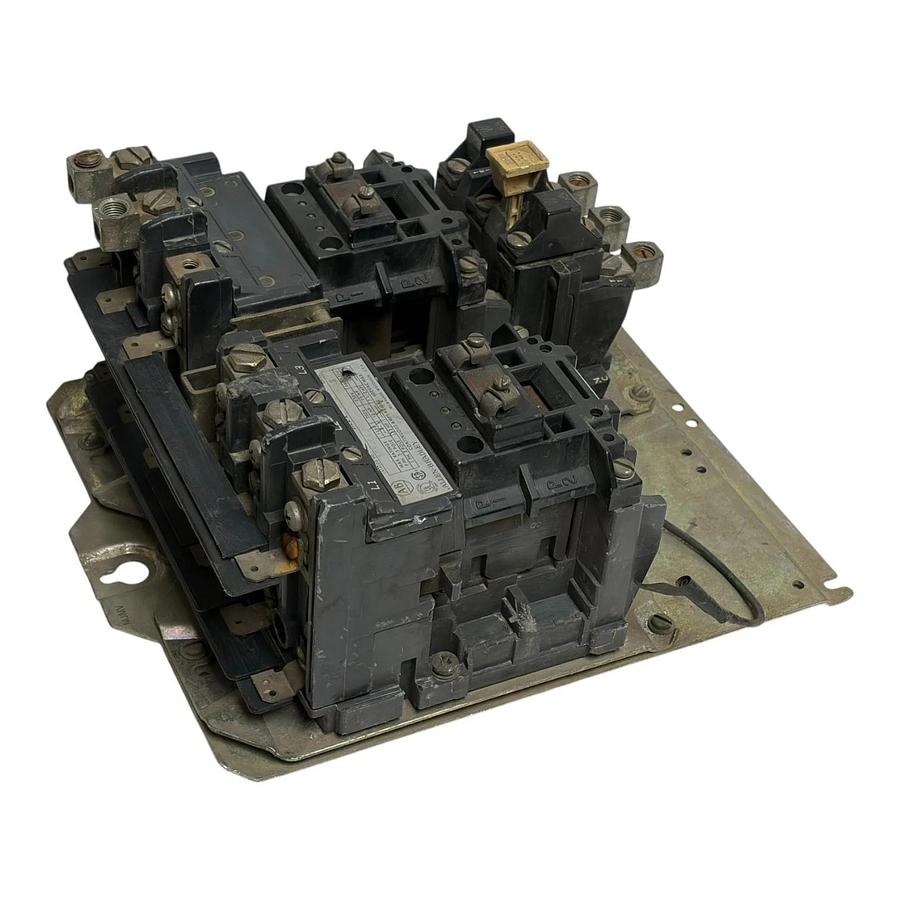 Used Allen-Bradley 505-C0D NEMA Size 2 Reversing Starter 45A 120V Coils