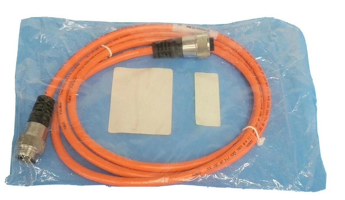 Used NEW TURCK RSV RKV 483-2M CORDSET IDENT. NO. U7420-2