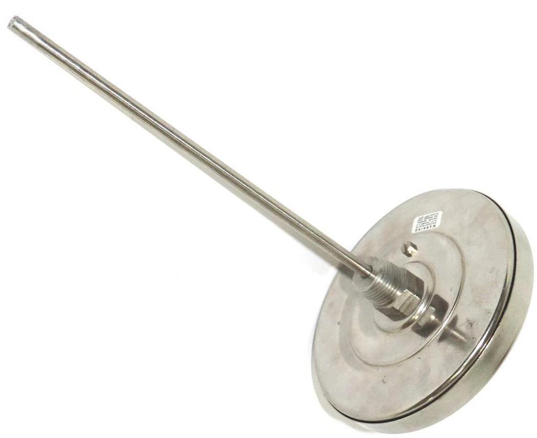 Used NEW REOTEMP BIMETAL 5" THERMOMETER 0-250F