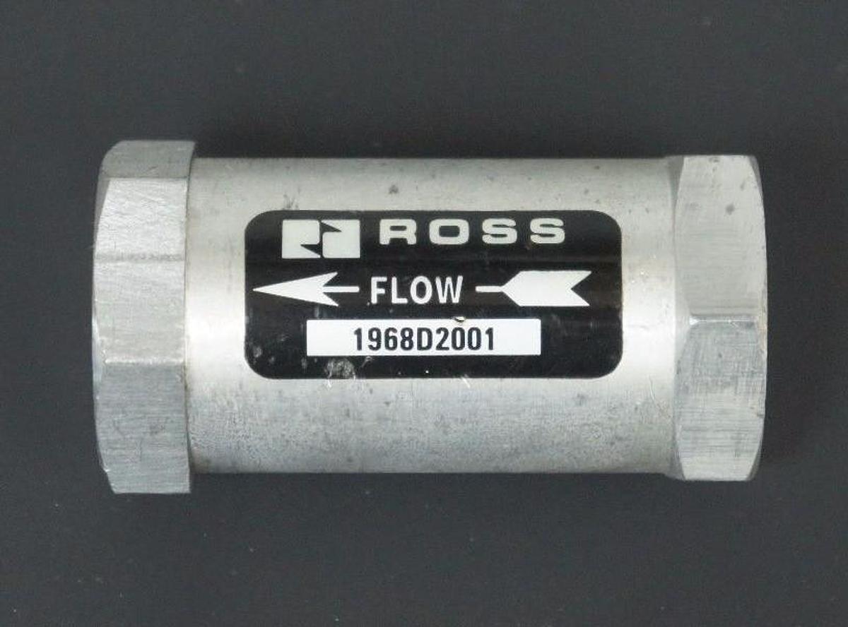 NEW ROSS 1968D2001 CHECK VALVE 1/4" NPT