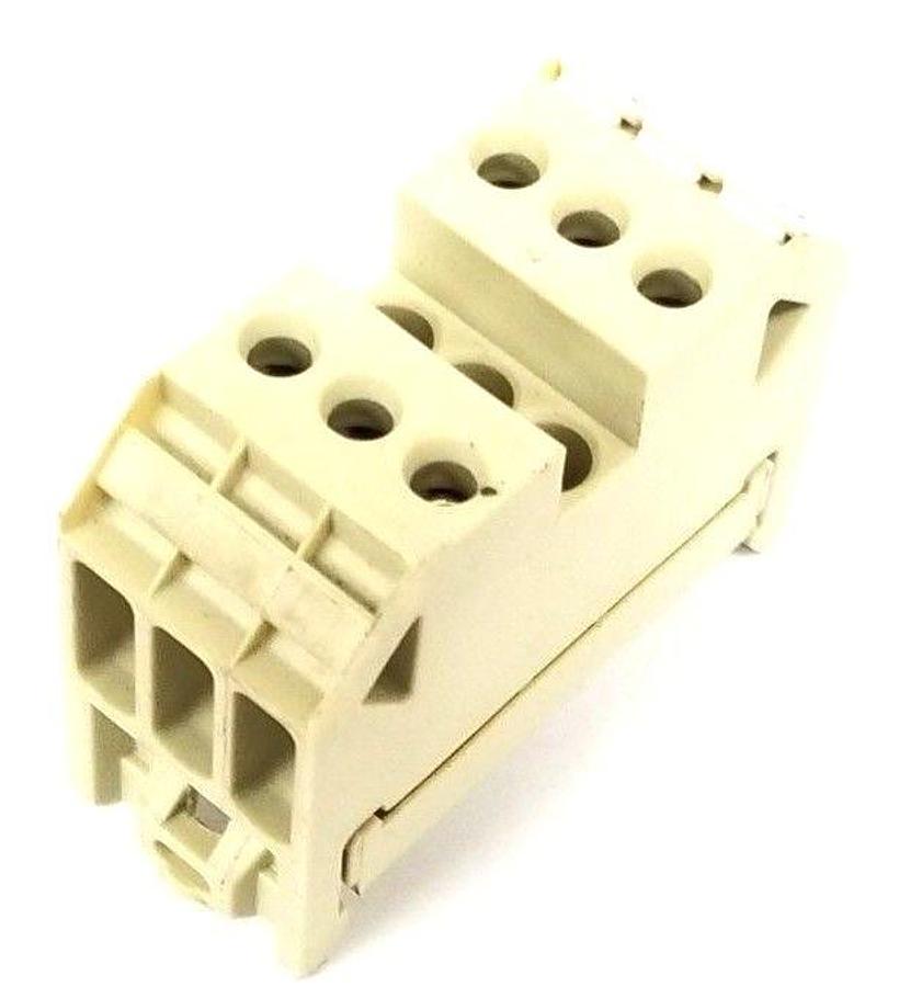 Used SIEMENS 8WA1-301 TERMINAL BLOCK 3 2,5MM VDE750V 8WA1301