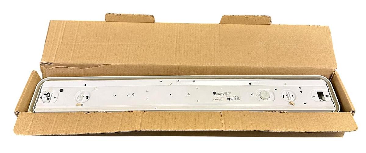 Used GE MARP118H LL HPF / 43800 MARINER LIGHT FIXTURE RIF ASATO 1X18W 230V 50Hz NSMP