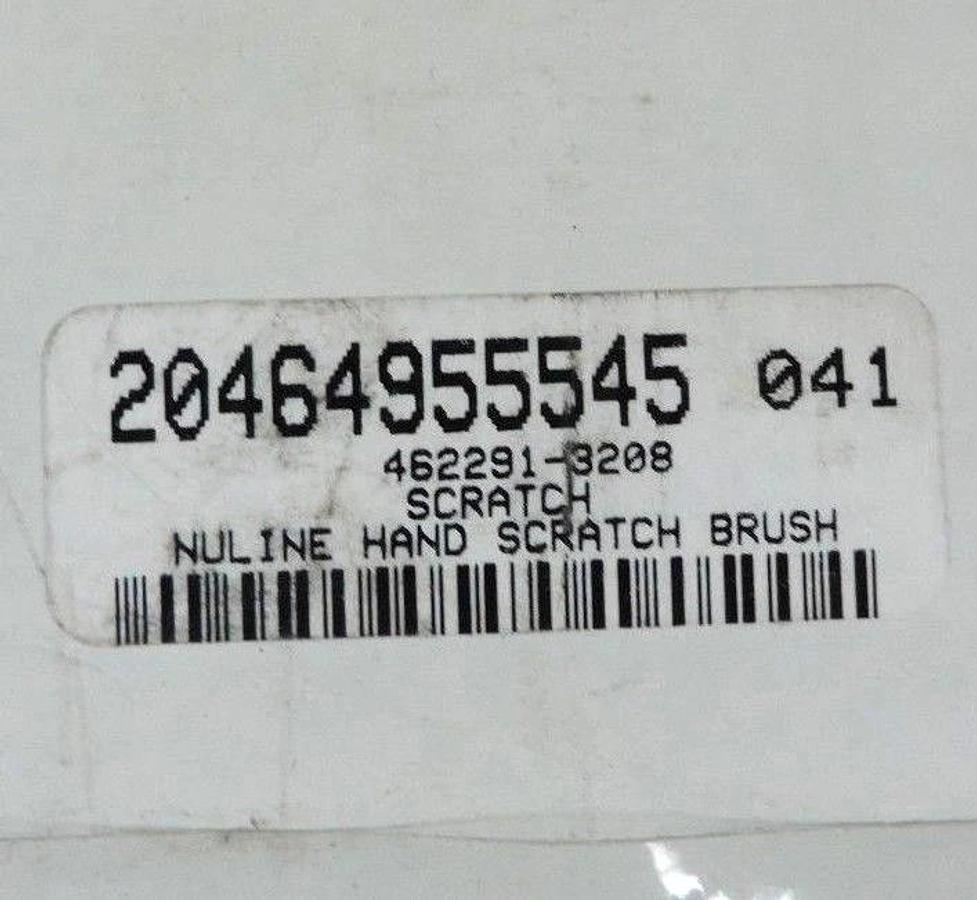 Used LOT OF 2 NEW NULINE 462291-3208 HAND SCRATCH BRUSH WIRE HAWK