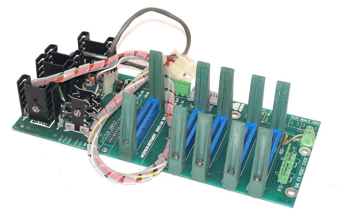 Used ANDERSON INSTRUMENTS 56000-A49 DUAL RTD PRODUCT SENSOR BOARD REV. B 56000A49