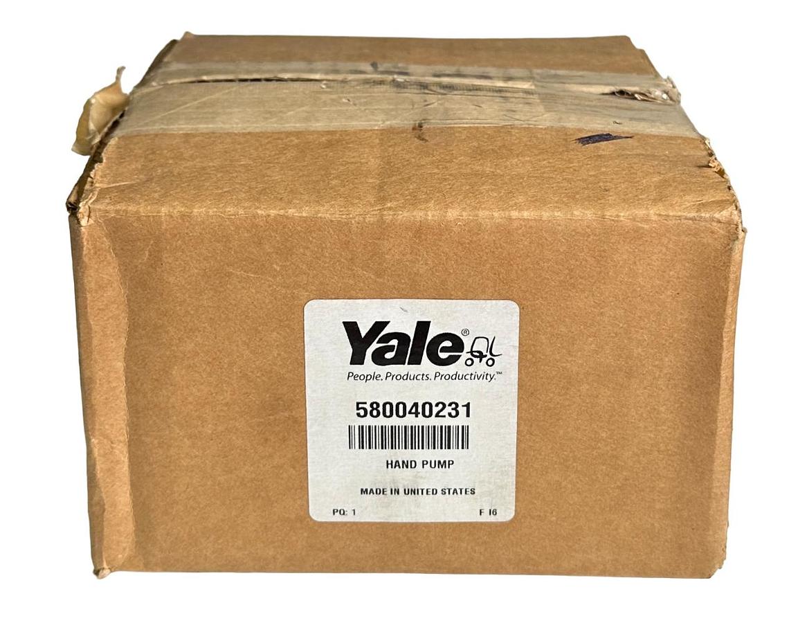 Used NEW YALE 580040231 / YT580040231 OEM HAND PUMP FOR FORKLIFT