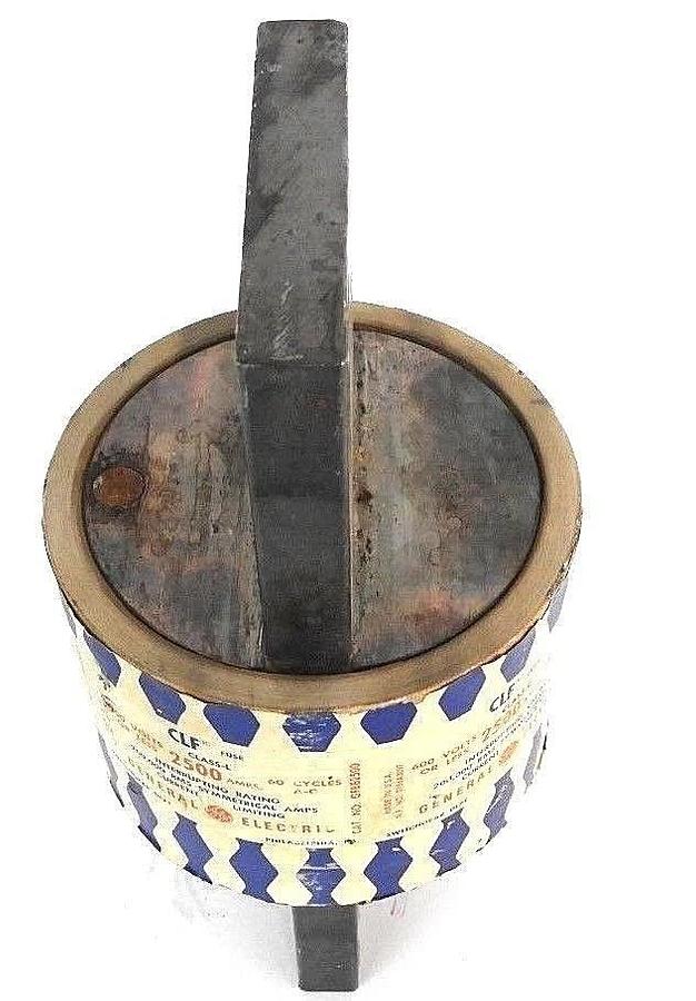 Used GENERAL ELECTRIC GF8B2500 CLASS-L CLF FUSE 2500 AMPS