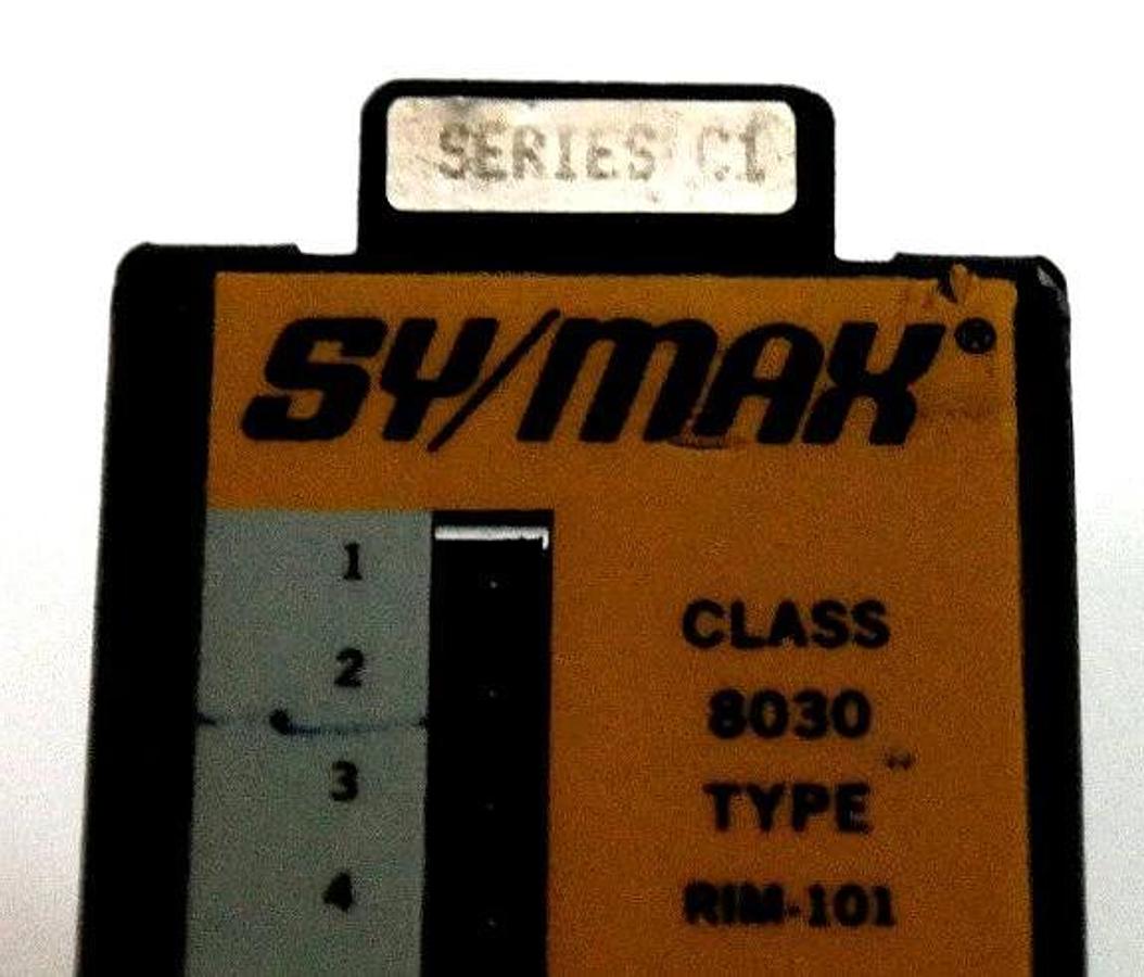 Used SQUARE D SY/MAX 8030-RIM-101 INPUT MODULE 8030RIM101 SERIES C1