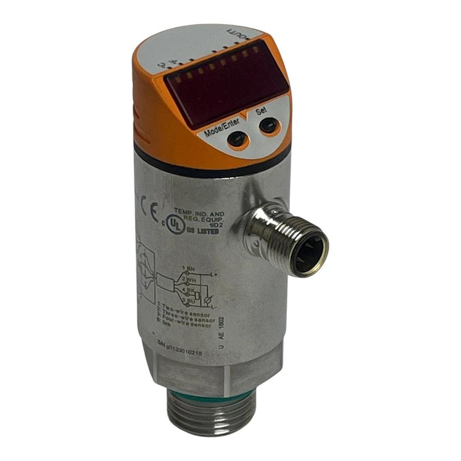 ifm TR2432 | TR-...KDBR12-MFRKG/US/....../V Evaluation Unit for PT100/PT1000