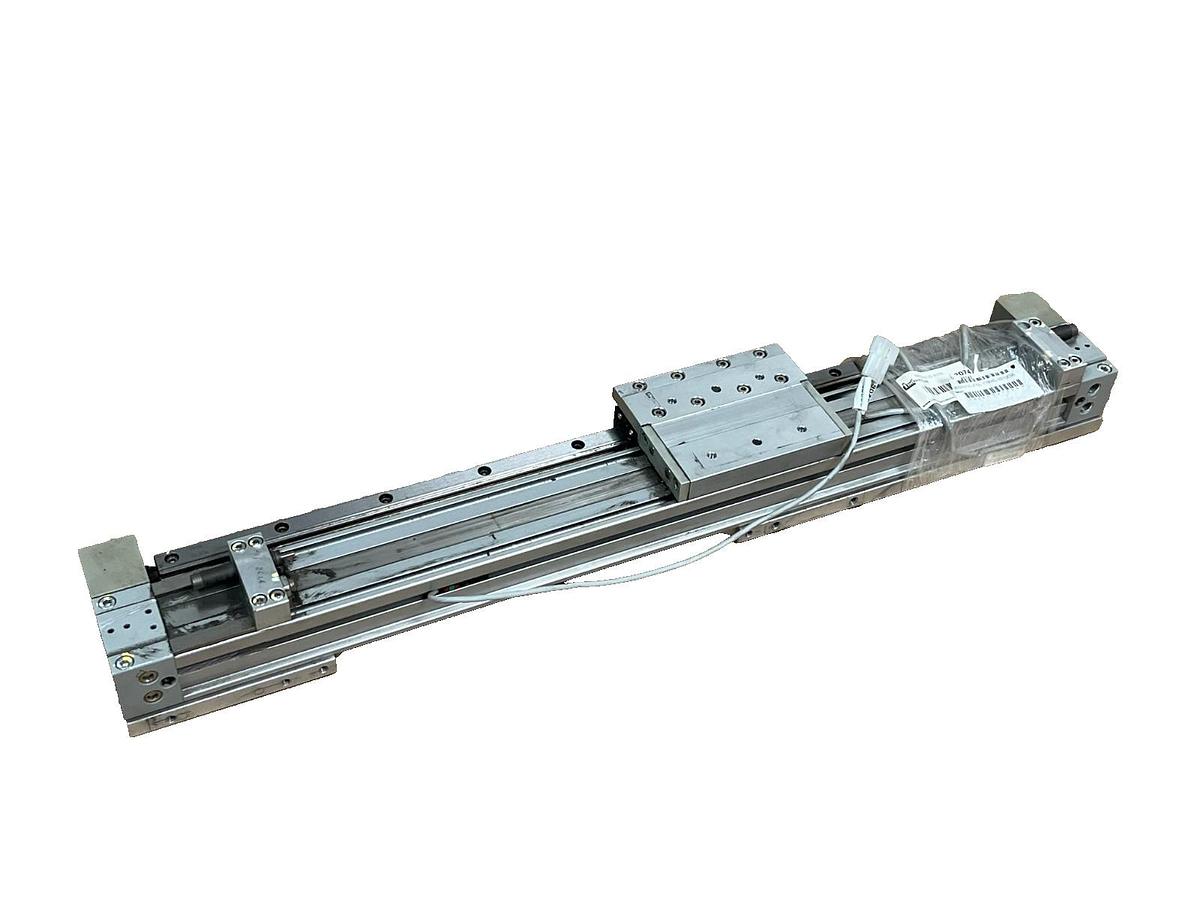 Used SMC MY1H25G-410L-Y7BWL-XB10C56 Precision Rodless Linear Actuator | 410mm Stroke