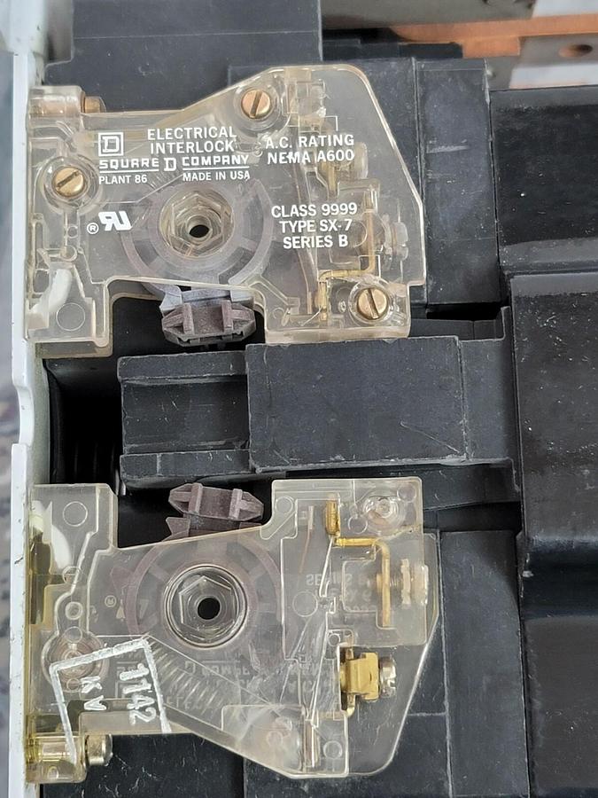 Used USED SQUARE D 8536-SF01S SER. A NEMA SIZE 4 CONTACTOR W/ 120V COIL 31091-400-38